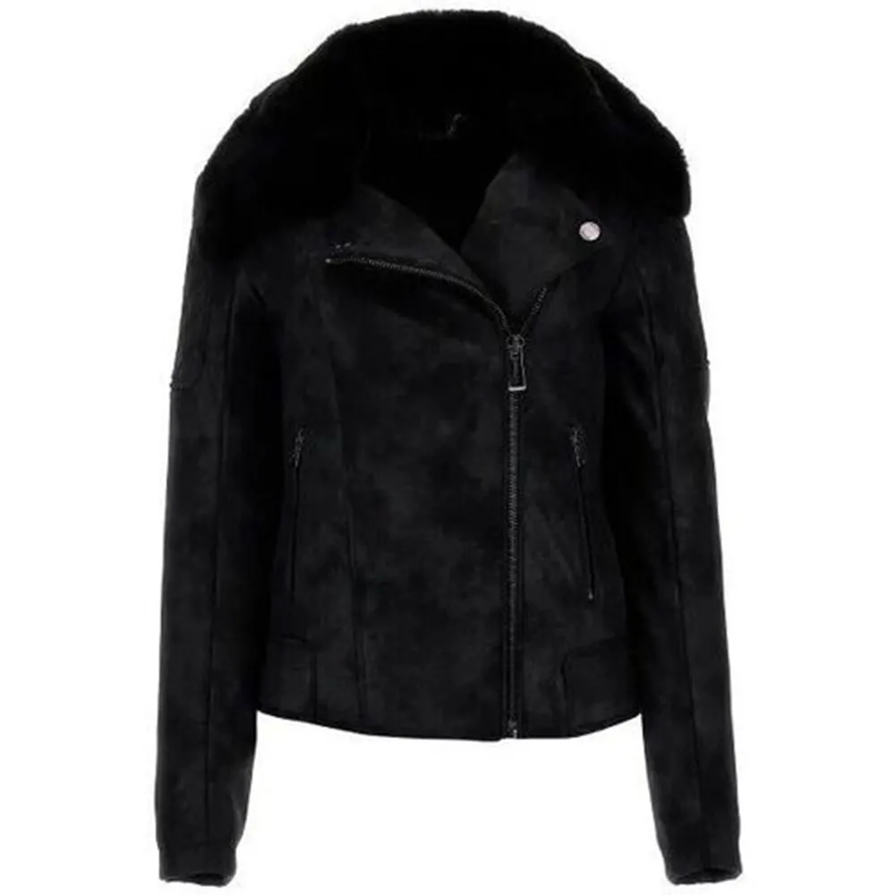 Blouson Guess authentic Femme Noir
